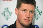20 November 2008; Ireland out-half Ronan O'Gara during an Ireland rugby squad media conference. Shelbourne Hotel, Dublin. Picture credit: Brendan Moran / SPORTSFILE