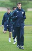 17 November 2008; Northern Ireland's Jonny Evans during squad training. Greenmount College, Belfast, Co. Antrim. Picture credit: Oliver McVeigh / SPORTSFILE