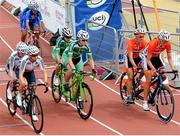 1 August 2015; Ireland's Katie-George Dunlevy and pilot Eve Mc Crystal during their road race. They finished third with a time of 2:25:04. UCI Para-Cycling Road World Championships 2015. Notwill, Switzerland. Picture credit: Jean Baptiste Benavent / SPORTSFILE