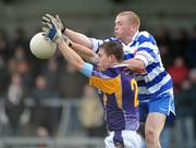23 November 2008; Kevin Nolan, Kilmacud Crokes, in action against Paddy Smith, Navan O'Mahony's. AIB Leinster Senior Club Football Championship Semi-Final, Kilmacud Crokes v Navan O'Mahony's, Parnell Park, Dublin. Picture credit: Ray Lohan / SPORTSFILE *** Local Caption ***