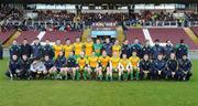 23 November 2008; The Corofin squad. AIB Connacht Senior Club Football Championship Final, Corofin v Eastern Harps, Pearse Stadium, Galway. Picture credit: Ray Ryan / SPORTSFILE