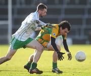 23 November 2008; David Hanly, Corofin, in action against Kevin Gallagher, Eastern Harps. AIB Connacht Senior Club Football Championship Final, Corofin v Eastern Harps, Pearse Stadium, Galway. Picture credit: Ray Ryan / SPORTSFILE
