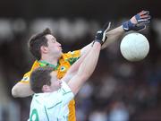 23 November 2008; Aidan Donnellan, Corofin, in action against Paddy Grady, Eastern Harps. AIB Connacht Senior Club Football Championship Final, Corofin v Eastern Harps, Pearse Stadium, Galway. Picture credit: Ray Ryan / SPORTSFILE