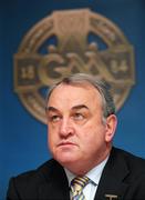 25 November 2008; GAA President Nickey Brennan at the launch of the GAA Strategic Vision and Action Plan 2009-2015. Croke Park, Dublin. Picture credit: Brian Lawless / SPORTSFILE