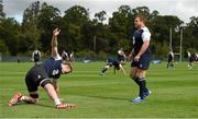 6 August 2015; Ireland's Donnacha Ryan, left, and Sean Cronin during squad training. Ireland Rugby Squad Training, Carton House, Maynooth, Co. Kildare. Picture credit: Stephen McCarthy / SPORTSFILE