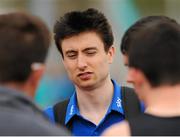 8 August 2015; Mark English, UCD AC, before competing in the Men's 800m. GloHealth Senior Track and Field Championships. Morton Stadium, Santry, Co. Dublin. Picture credit: Seb Daly / SPORTSFILE