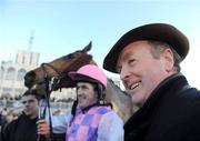 28 December 2008; Trainer of Exotic Dancer Jonjo O'Neill with jockey Tony McCoy after victory in the Lexus Steeplechase. Leopardstown Christmas Racing Festival 2008, Leopardstown. Picture credit: Brian Lawless / SPORTSFILE