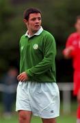 19 September 2000; Andy Reid during the U18 friendly match between Republic of Ireland and Switzerland in Dublin, Ireland. Photo by David Maher/Sportsfile
