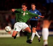 11 October 2000; Mark Kinsella of Ireland during the World Cup 2002 Qualifying group 2 match between Republic of Ireland and Estonia at Lansdowne Road in Dublin. Photo by David Maher/Sportsfile