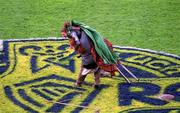 8 October 2000; Entertainment prior to the International Rules Series First Test match between Ireland and Australia at Croke Park in Dublin. Photo by Ray McManus/Sportsfile