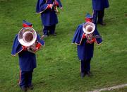 8 October 2000; The Artane Boy's Band perform prior to the International Rules Series First Test match between Ireland and Australia at Croke Park in Dublin. Photo by Ray McManus/Sportsfile