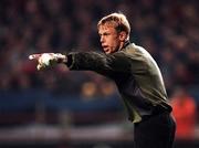 11 October 2000; Mart Poom of Estonia during the World Cup 2002 Qualifying group 2 match between Republic of Ireland and Estonia at Lansdowne Road in Dublin. Photo by David Maher/Sportsfile
