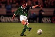 11 October 2000; Roy Keane of Ireland during the World Cup 2002 Qualifying group 2 match between Republic of Ireland and Estonia at Lansdowne Road in Dublin. Photo by David Maher/Sportsfile