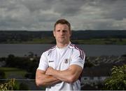 10 August 2015; Galway's Andy Smith poses for a portrait following a press conference ahead of his side's GAA Hurling All-Ireland Championship Semi-Final against Tipperary. Galway Hurling Press Conference, Loughrea Hotel & Spa, Loughrea, Co. Galway. Picture credit: Stephen McCarthy / SPORTSFILE