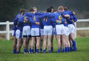 4 January 2009; The Longford team in a huddle before the game. O'Byrne Cup, First Round, Longford v Athlone IT, Leo Casey Park, Ballymahon, Longford. Picture credit: Ray McManus / SPORTSFILE