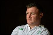 11 August 2015; Ireland's Dave Kilcoyne poses for a portrait after a press conference. Ireland Rugby Press Conference. Carton House, Maynooth, Co. Kildare. Picture credit: Brendan Moran / SPORTSFILE