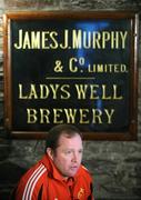 14 January 2009; Head coach Tony McGahan speaking during a Munster rugby press conference. Heineken Brewery, Leitrim Street, Cork. Picture credit: Brendan Moran / SPORTSFILE