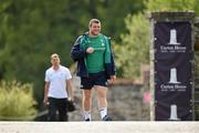 13 August 2015; Ireland's Jack McGrath arrives for squad training. Ireland Rugby Squad Training, Carton House, Maynooth, Co. Kildare. Picture credit: Stephen McCarthy / SPORTSFILE