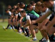 13 August 2015; Ireland's Craig Gilroy during squad training. Ireland Rugby Squad Training, Carton House, Maynooth, Co. Kildare. Picture credit: Stephen McCarthy / SPORTSFILE