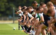 13 August 2015; Ireland's Gordon D'Arcy during squad training. Ireland Rugby Squad Training, Carton House, Maynooth, Co. Kildare. Picture credit: Stephen McCarthy / SPORTSFILE