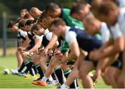 13 August 2015; Ireland's Gordon D'Arcy during squad training. Ireland Rugby Squad Training, Carton House, Maynooth, Co. Kildare. Picture credit: Stephen McCarthy / SPORTSFILE