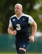 13 August 2015; Ireland's Paul O'Connell during squad training. Ireland Rugby Squad Training, Carton House, Maynooth, Co. Kildare. Picture credit: Stephen McCarthy / SPORTSFILE