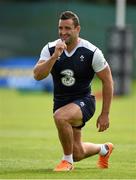 13 August 2015; Ireland's Dave Kearney during squad training. Ireland Rugby Squad Training, Carton House, Maynooth, Co. Kildare. Picture credit: Stephen McCarthy / SPORTSFILE