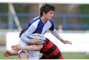 21 January 2009; Mark Reid, St Andrew's, is tackled by Michael Connolly, Kilkenny College. Vinnie Murray Cup, 2nd Round, Kilkenny College v St Andrew's, Donnybrook Stadium, Dublin. Picture credit: Matt Browne / SPORTSFILE