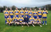 25 January 2009; The Clare team. Waterford Crystal Cup Hurling Final, Clare v Tipperary, Ogonnolloe, Co. Clare. Picture credit: Pat Murphy / SPORTSFILE