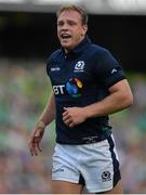 15 August 2015; Greig Tonks, Scotland. Rugby World Cup Warm-Up Match. Ireland v Scotland. Aviva Stadium, Lansdowne Road, Dublin. Picture credit: Brendan Moran / SPORTSFILE