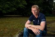 19 August 2015; New Leinster head coach Leo Cullen after being announced as Head Coach on a two year deal. The former Leinster player who won 221 caps and captained Leinster to three Heineken Cup titles takes charge of Leinster for the first time against Ulster away on Friday evening and at home against Moseley RFC in Donnybrook on the 28th August in the Bank of Ireland pre-season friendly. His coaching team was also announced with Girvan Dempsey, Richie Murphy, John Fogarty and Kurt McQuilkin all confirmed. Picture credit: Brendan Moran / SPORTSFILE