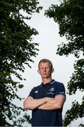 19 August 2015; New Leinster head coach Leo Cullen after being announced as Head Coach on a two year deal. The former Leinster player who won 221 caps and captained Leinster to three Heineken Cup titles takes charge of Leinster for the first time against Ulster away on Friday evening and at home against Moseley RFC in Donnybrook on the 28th August in the Bank of Ireland pre-season friendly. His coaching team was also announced with Girvan Dempsey, Richie Murphy, John Fogarty and Kurt McQuilkin all confirmed. Picture credit: Brendan Moran / SPORTSFILE