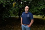 19 August 2015; New Leinster defence coach Kurt McQuilkin. Picture credit: Brendan Moran / SPORTSFILE