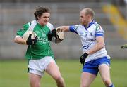 1 February 2009; Shane O'Brien, Fermanagh, in action against Dick Clerkin, Monaghan. Allianz National Football League, Division 2, Round 1, Fermanagh v Monaghan, Brewster Park, Enniskillen, Co. Fermanagh. Picture credit: Oliver McVeigh / SPORTSFILE