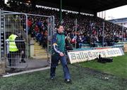 1 February 2009; Kerry manager Jack O'Connor comes out for his first competitive match in charge since his re-appointment as manager. Allianz National Football League, Division 1, Round 1, Kerry v Donegal, Austin Stack Park, Tralee, Co. Kerry. Picture credit: Brendan Moran / SPORTSFILE