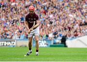 16 August 2015; Joe Canning, Galway, lines up a penalty that was saved by Tipperary goalkeeper Darren Gleeson. GAA Hurling All-Ireland Senior Championship, Semi-Final, Tipperary v Galway. Croke Park, Dublin. Picture credit: Piaras Ó Mídheach / SPORTSFILE