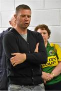 22 August 2015; Kerry legend Tomás Ó Sé speaks at today's Bord Gáis Energy Legends Tour at Croke Park, where he relived some of most memorable moments from his playing career. All Bord Gáis Energy Legends Tours include a trip to the GAA Museum, which is home to many exclusive exhibits, including the official GAA Hall of Fame. For booking and ticket information about the GAA legends for this summer visit www.crokepark.ie/gaa-museum. Croke Park, Dublin. Picture credit: Brendan Moran / SPORTSFILE