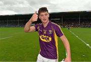 22 August 2015; Conor McDonald, Wexford, after the game. Bord Gáis Energy GAA Hurling All Ireland U21 Championship, Semi-Final, Wexford v Antrim. Semple Stadium, Thurles, Co. Tipperary. Picture credit: Ray McManus / SPORTSFILE