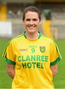 22 August 2015; Donegal captain Katy Herron. TG4 Ladies Football All-Ireland Senior Championship, Quarter-Final, Donegal v Armagh. St Tiernach's Park, Clones, Co. Monaghan. Picture credit: Piaras Ó Mídheach / SPORTSFILE