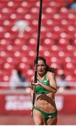 24 August 2015; Tori Pena of Ireland in action during the Women's Pole Vault qualification event. IAAF World Athletics Championships Beijing 2015 - Day 3, National Stadium, Beijing, China. Picture credit: Stephen McCarthy / SPORTSFILE