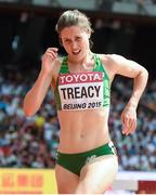 24 August 2015; Sara Treacy of Ireland in action during the Women's 3000m Steeplechase heats. IAAF World Athletics Championships Beijing 2015 - Day 3, National Stadium, Beijing, China. Picture credit: Stephen McCarthy / SPORTSFILE