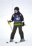 12 February 2009; Rebecca McGonagle, TEAM Ireland, sponsored by eircom, from Clontarf, Dublin, on her way to win a Silver medal in a Alpine Novice Giant Slalom Event at the Boise-Bogus Basin Mountain Recreation Area. 2009 Special Olympics World Winter Games, Boise, Idaho, USA. Picture credit: Ray McManus / SPORTSFILE