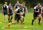 25 August 2015; Ireland's Luke Fitzgerald in action during squad training. Ireland Rugby Squad Training. Carton House, Maynooth, Co. Kildare. Picture credit: Seb Daly / SPORTSFILE