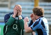 14 February 2009; Paul O'Connell, left, and Jerry Flannery during the Ireland Rugby Captain's Run ahead of their RBS Six Nations Championship game against Italy on Sunday. Stadio Flaminio, Rome, Italy. Picture credit: Brendan Moran / SPORTSFILE