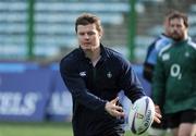 14 February 2009; Captain Brian O'Driscoll in action during the Ireland Rugby Captain's Run ahead of their RBS Six Nations Championship game against Italy on Sunday. Stadio Flaminio, Rome, Italy. Picture credit: Brendan Moran / SPORTSFILE