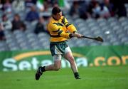 15 October 2000; Brendan Cummins of Ireland during the Hurling Shinty International match between Ireland and Scotland at Croke Park in Dublin. Photo by Ray McManus/Sportsfile