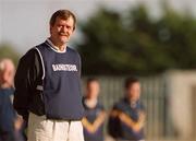 14 October 2000; Kilmacud Crokes manager Pat Duggan during the Evening Herald Dublin Senior Football Championship Final match between Na Fianna and Kilmacud Crokes at Parnell Park in Dublin. Photo by Brendan Moran/Sportsfile