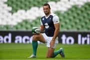 28 August 2015; Ireland's Dave Kearney during the captain's run. Ireland Rugby Squad Captain's Run, Aviva Stadium, Lansdowne Road, Dublin. Photo by Sportsfile