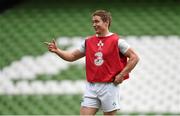 28 August 2015; Ireland's Eoin Reddan during the captain's run. Ireland Rugby Squad Captain's Run, Aviva Stadium, Lansdowne Road, Dublin. Photo by Sportsfile