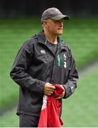 28 August 2015; Ireland head coach Joe Schmidt during the captain's run. Ireland Rugby Squad Captain's Run, Aviva Stadium, Lansdowne Road, Dublin. Photo by Sportsfile